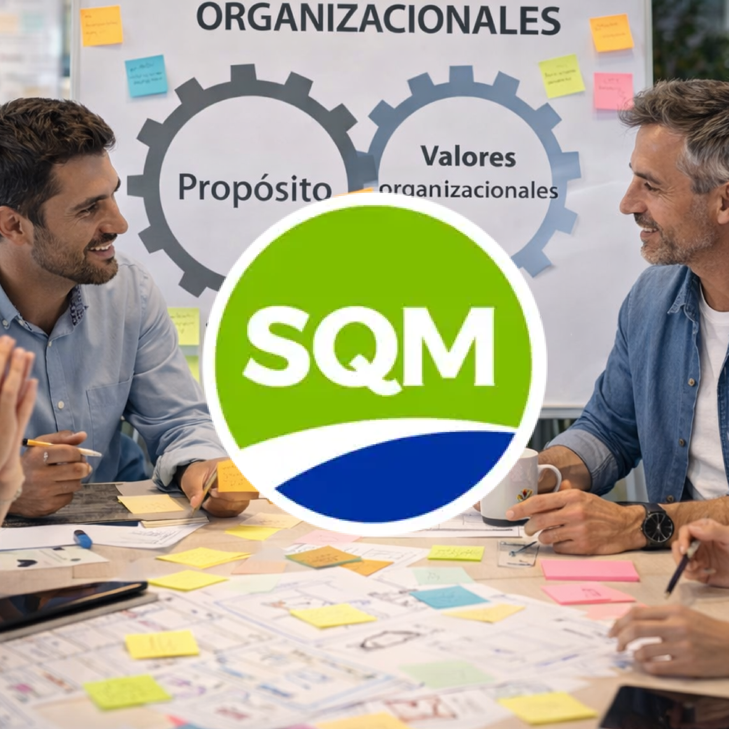 Caso SQM: activación del propósito y los valores corporativos para fortalecer la cultura organizacional.
